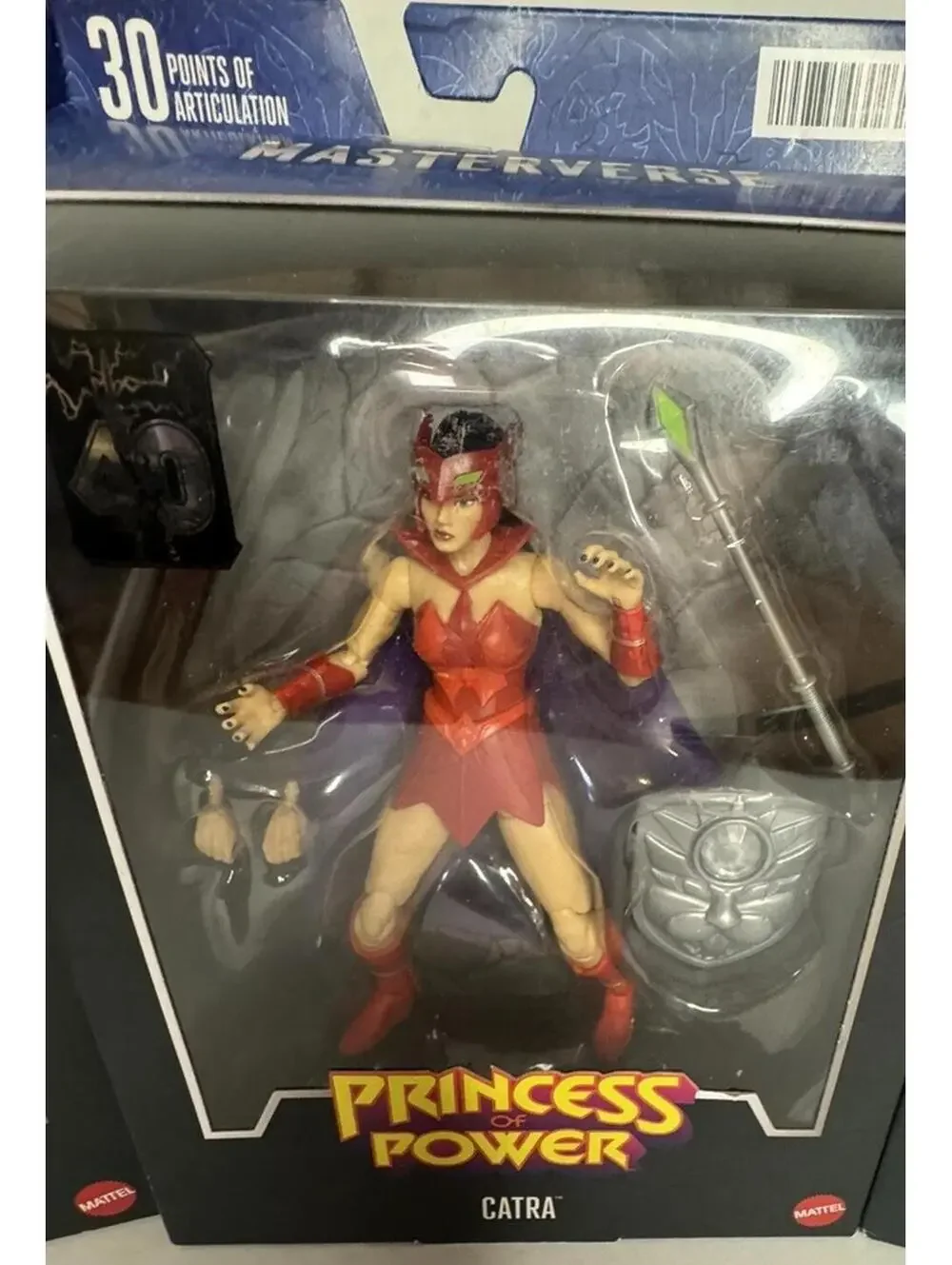 Mattel Masters of the Universe Masterverse Catra,Zodac,He-Man, Skeleton 40th
